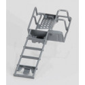 Escalera de plástico escala 1:16 para camión hormigonera de juguete Bruder.