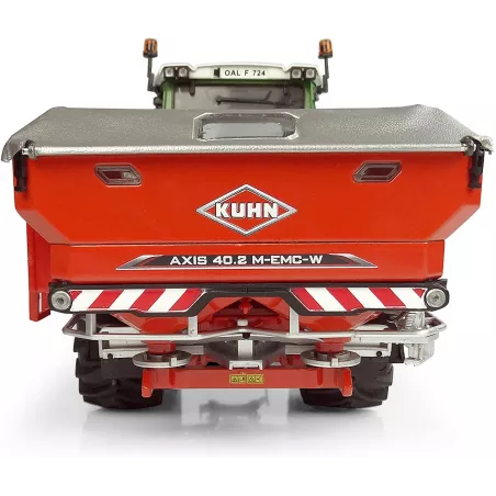 Réplica a escala 1:32 en metal de la abonadora agrícola Kuhn Axis 40.2 M EMC W para coleccionistas.