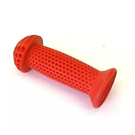 Mango rojo de recambio de 22 mm en goma antideslizante para tractores de juguete Rolly Toys.