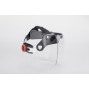 Careta de policarbonato FS 002 transparente con ajuste ergonómico para protección facial