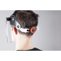 Careta de policarbonato FS 002 transparente con ajuste ergonómico para protección facial
