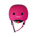 Casco infantil Micro Frambuesa V2 con luz LED trasera y cierre magnético para patinete y bicicleta.