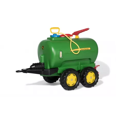 Cisterna John Deere 2 ejes para tractor a pedales
