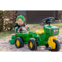 Triciclo con remolque John Deere a pedales