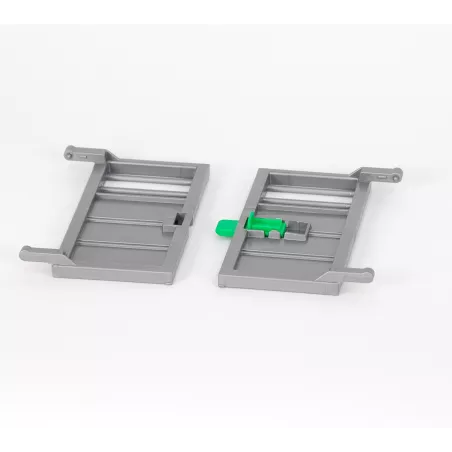 Puertas de plástico para remolque de ganado de juguete Bruder escala 1:16