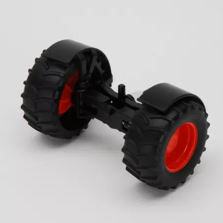 Eje delantero de repuesto oficial Bruder para tractor Claas Nectis a escala 1:16.