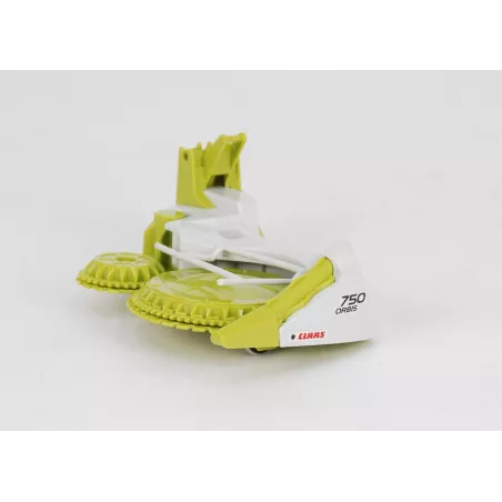 Cabezal izquierdo Claas Jaguar 98 a escala 1:16 de Bruder para cosechadora de juguete.