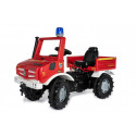 Camión de bomberos a pedales RollyUnimog de juguete para niños de 3 a 8 años