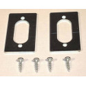 Montaje de remolque metálico de alta resistencia para tractor de pedales infantil.