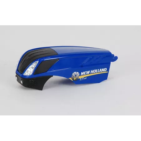 Capó de repuesto original para tractor de juguete Bruder New Holland T7.135 a escala 1:16.
