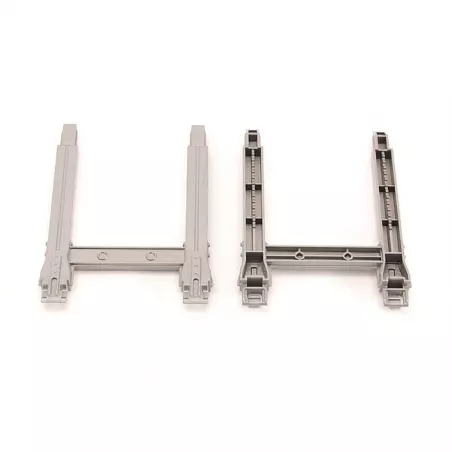 Set de 2 estacas de plástico de alta resistencia para camión de juguete Bruder a escala 1:16.