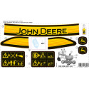Pegatina oficial John Deere para excavadora de juguete RollyDigger, repuesto resistente y realista.