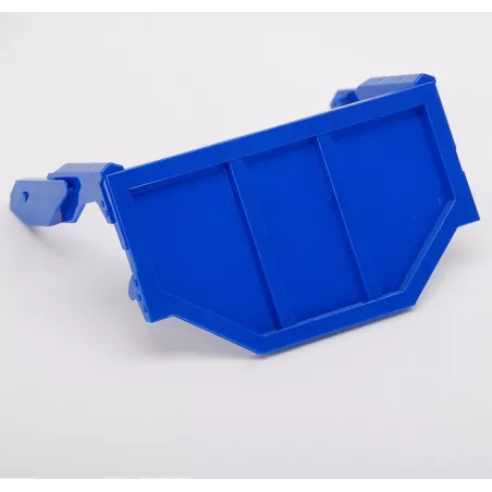 Puerta trasera azul de repuesto para vehículos de juguete Bruder a escala 1:16.