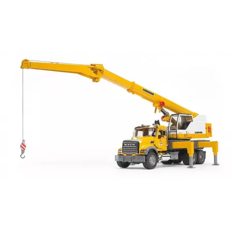 Camion Mack con grua Liebherr - Escala 1:16