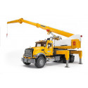 Camion Mack con grua Liebherr - Escala 1:16