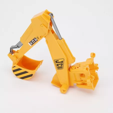 Brazo de retroexcavadora JCB 4CX de juguete Bruder a escala 1:16