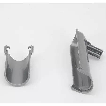 Conducto de descarga para hormigonera de juguete Bruder, accesorio de construcción realista.