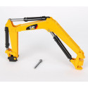 Brazo pala Bruder escala 1:16 sin pala, accesorio de repuesto para vehículos de juguete de construcción.