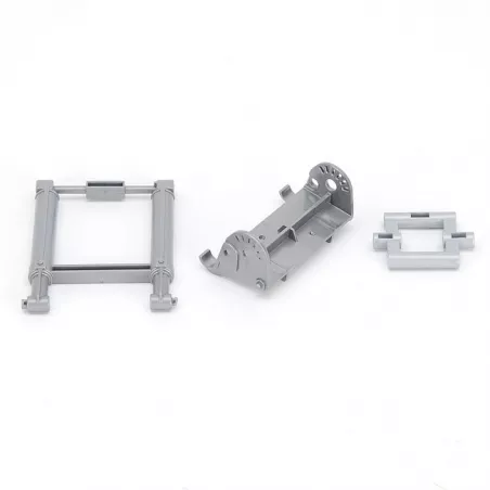Accesorio de deflexión para cargador frontal de juguete Bruder a escala 1:16.