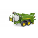 Juguete de rotoempacadora John Deere C441R a escala 1:16 con recogedora abatible