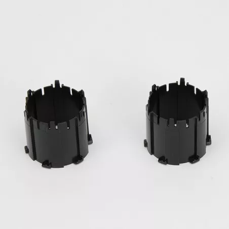 Adaptador grande escala 1:16 para conectar accesorios a vehículos de juguete Bruder.