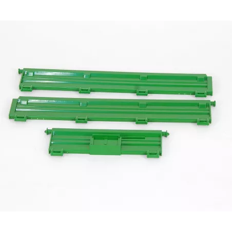 Laterales modulares para remolques de juguete Bruder a escala 1:16, ideales para ampliar la carga de juego agrícola.