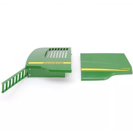 Trampilla de escalera derecha de repuesto para cosechadora John Deere T670i de Bruder escala 1:16.