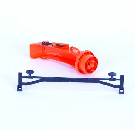 Quitanieves de eyección Bruder escala 1:16, accesorio para camiones de juguete.