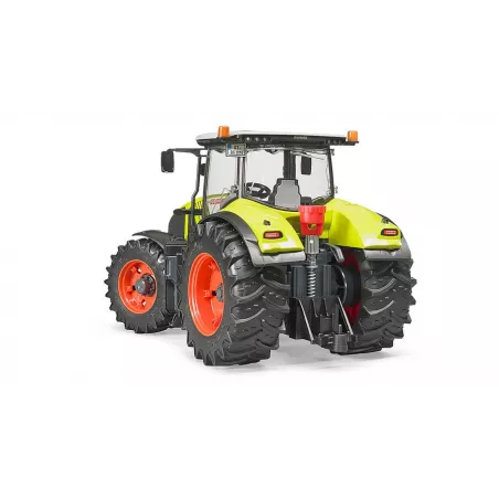 Tractor de juguete Claas Axion 950 de Bruder a escala 1:16 con capó y puertas practicables.