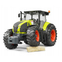 Tractor de juguete Claas Axion 950 de Bruder a escala 1:16 con capó y puertas practicables.