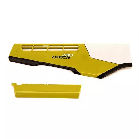 Tapa derecha de repuesto original para cosechadora de juguete Claas Lexion 780 de Bruder a escala 1:16.