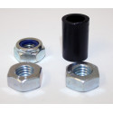 Kit de rueda de soporte Rolly Toys para tractores y remolques de juguete infantiles.