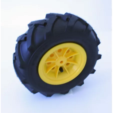 Neumático derecho de 5 pulgadas 260-95 original para coche de pedales Rolly Toys.