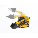 Juguete Caterpillar Delta oruga escala 1:16 Bruder con pala ajustable y orugas flexibles