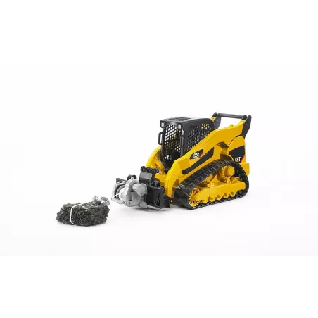 Juguete Caterpillar Delta oruga escala 1:16 Bruder con pala ajustable y orugas flexibles