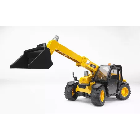Cargadora telescópica Caterpillar de juguete Bruder a escala 1:16