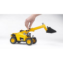 Cargadora telescópica Caterpillar de juguete Bruder a escala 1:16