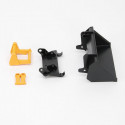Pala y deflexión JCB MIDI CX de Bruder, accesorio de plástico resistente para excavación de juguete.