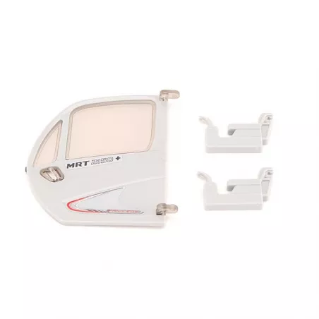 Puerta de repuesto original Bruder para Manitou MRT 2150 escala 1:16 en plástico resistente.