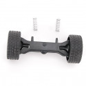 Eje delantero de repuesto para Jeep Wrangler escala 1:16 Bruder, pieza de alta resistencia para coche de juguete.