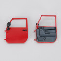 Puertas de conductor y pasajero para Jeep Wrangler de juguete Bruder a escala 1:16.