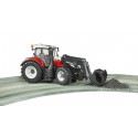 Tractor de juguete Steyr 6300 CVT con pala frontal funcional escala 1:16 de Bruder