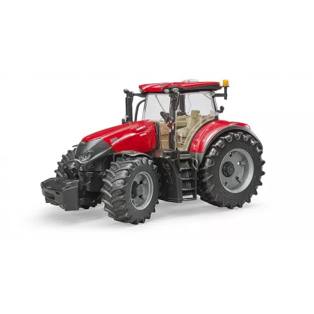 Tractor de juguete Case Optum 300 CVX de Bruder a escala 1:16 con puertas y capó practicables.