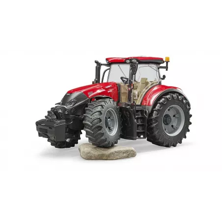 Tractor de juguete Case Optum 300 CVX de Bruder a escala 1:16 con puertas y capó practicables.