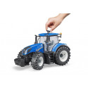 Tractor de juguete New Holland T7.315 a escala 1:16 con puertas y capó abribles