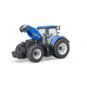 Tractor de juguete New Holland T7.315 a escala 1:16 con puertas y capó abribles