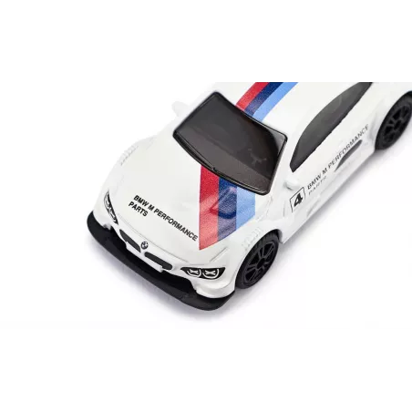 Coche de juguete en miniatura BMW M4 Racing fabricado en metal y plástico resistente