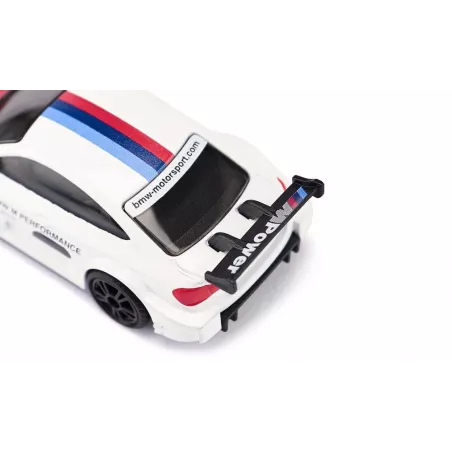 Coche de juguete en miniatura BMW M4 Racing fabricado en metal y plástico resistente