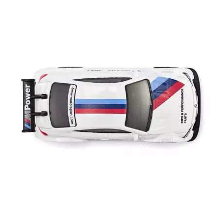 Coche de juguete en miniatura BMW M4 Racing fabricado en metal y plástico resistente