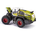 Juguete de cargadora de ruedas Claas Torion 1914 a escala 1:50 con pala móvil y cargador frontal elevable.